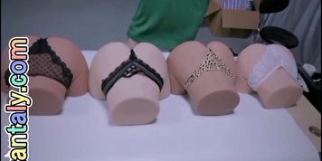 Play with Tantaly life size ass sex doll trosos (Lina Paige)