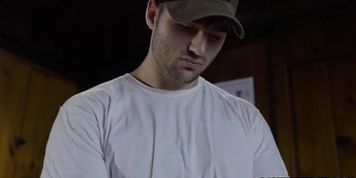 Gay doctor doing the extracting proccess to this homelss guy (Michael Boston)