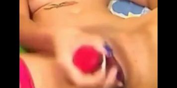 Hot Wet Sexy Pussy Masturbation With Favorite Toy Sweet Girl
