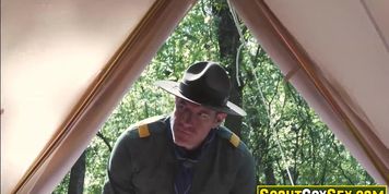 Scout Master Legrand Wolf fucked the boys really deep