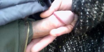 Touching me in public