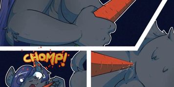 Furry couple 4 : butt plug thief, anal play for him and her