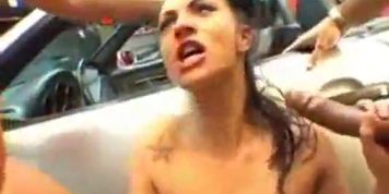 BRAZIL GANGBANG - Latina sex video