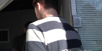 Whitey gets cum covered