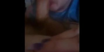 Chubby girl cobbles small dick 