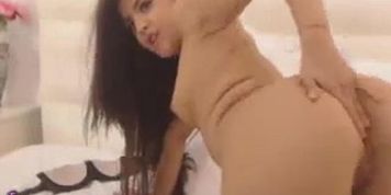 Amateur Indian Wife Masturbates In Stockings On Webcam