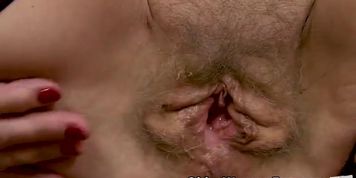 Hairy GILF Georgie in Nylons and Heels Takes Dildo Solo (alexis xj, georgie nylons, laz fire, susie marie, vladislava 661)