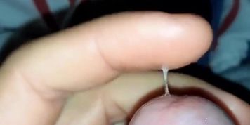 Jugando un rato con mi verga. Impresionante corrida!! (Real Orgasm)