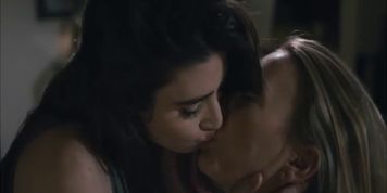 Shy babe licks and toys the ass of her angry gf until she squirts