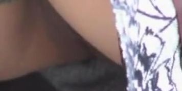 Upskirt no panties 4