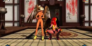 Game Play Hentai Fighter - Demon vs Angel