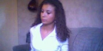 black milf sexy dance on webcam