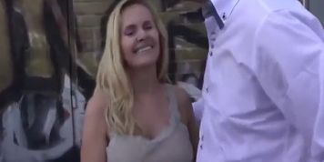 Amazing outdoor swingers party
