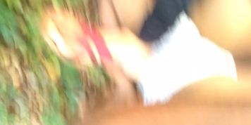 I caught stanger fucking my young wife's ass in the woods (Sonali Shinha)