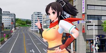 [3D MMD Giantess] Asuka Growth & Breast Expansion Dance HQ by hooligansauce