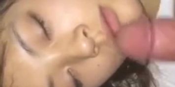 Cum On Mouth Sleeping Girlfriend