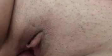 She Pulls him back to Cum inside Cream Pie Aussie Couple