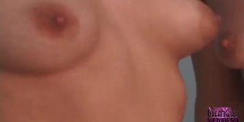 Lesbian Teen Casting - Two Cute Brunette Friends Eat Pussy in HD