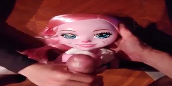 Countless Streams of Cum. 10 maybe? Handjob Facial +slowmo