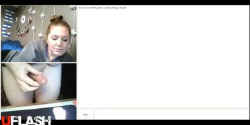 Omegle Hot Wax On Cock Blonde