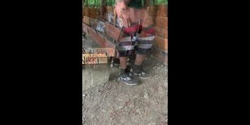 Do much dirty Things Outside in the Forest , very risky