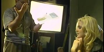 Backstage fuck and facial with Hannah Harper
