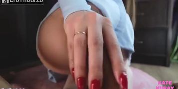 Kate Kuray Buttplug + Blowjob (KateKuray, Olga Beverly)