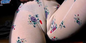 Very Huge Natural Boobs On This Tiny Blonde + Huge Cameltoe!