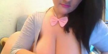 Young BBW with big pink nipples - video 1