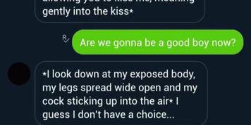 Kik Furry Roleplay: Mane Fucks an Unknown Subby Fur
