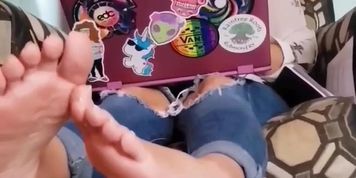 POV Step-Moms Feet JOI ? In this video, I roleplay your st.. by taystoes from OnlyFans | Coomer