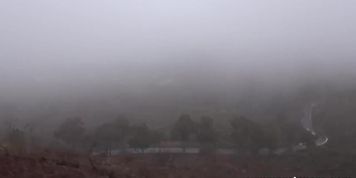Foggy on the outside, moist on the inside