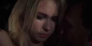 Hardcore Bondage Submission for Busty Blonde Fucked in Oral Submission