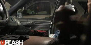 Car Cum Flash Great Reaction