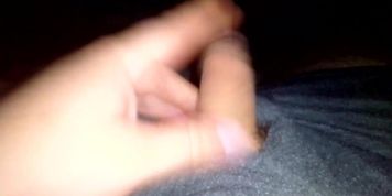 Teen Boy is playing with his dick