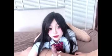 Feeling her hot face_makes me me cry/cum