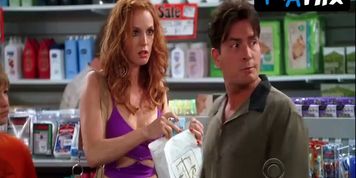 Alicia Witt Sexy Scene  in Two And A Half Men