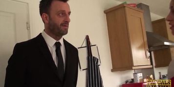 Stunning British Babe Riding Huge Dick (Jasmine Lau, Pascal White)