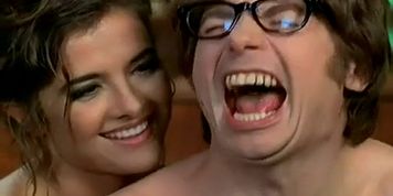 Fabiana Udenio Breasts Scene  in Austin Powers: International Man Of Mystery