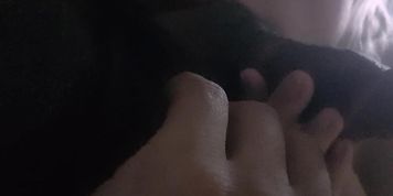 Suckling Daddy's balls