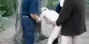 Dogging mature woman seduced in the park (Dirty D)