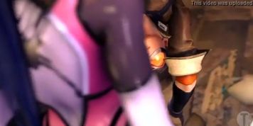 Overwatch - Tracer and Widowmaker