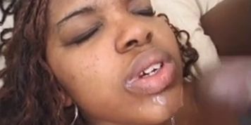 BLACK CHICK SUCKS BBC #4