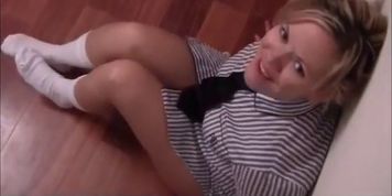 Cute little girl gets PIED in the face for the first time