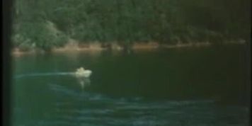 Desiree Cousteau boating
