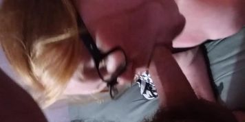 Beautiful Redhead Bbw Sucking Dick (goodgirl)