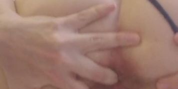 Toiletseat Dildo Ride 3  G String Tease