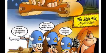 Project flintstones comic