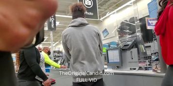 Candid Teen See through VPL candid booty