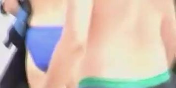 Amateur woman shaking her full back panty ass on spy cam 07zza